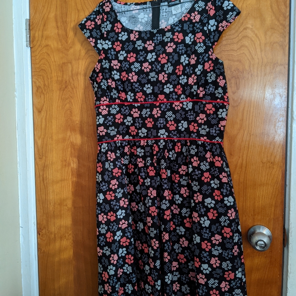 Retrolicious for Modcloth paw print dress
